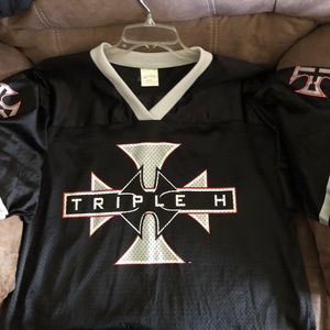 WWF Triple HHH Pullover Jersey